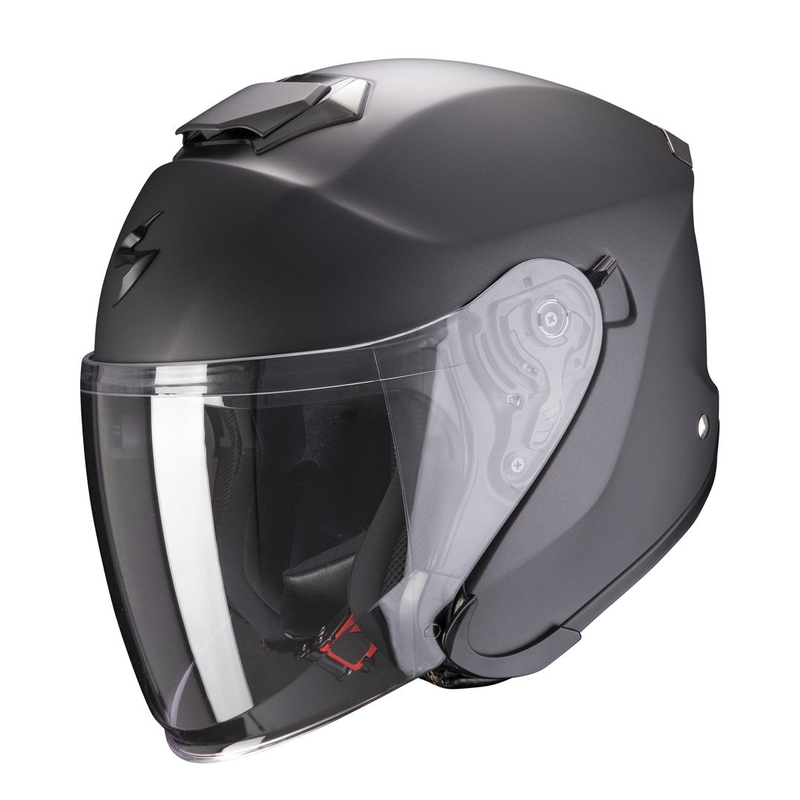 Otwarty kask motocyklowy Scorpion EXO-S1 Solid antracytowy matowy