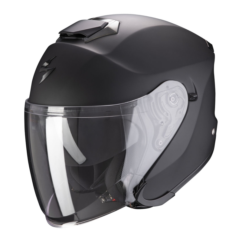 Otwarty kask motocyklowy Scorpion EXO-S1 Solid czarny matowy