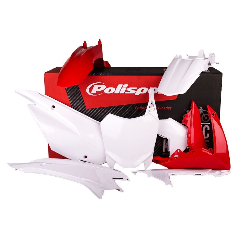 Plastic body kit POLISPORT OEM Color for HONDA CRF 110 F 2013-2018
