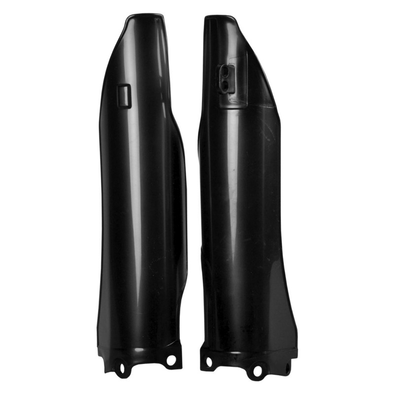 Fork guards POLISPORT (pair) black for KAWASAKI KX 250 (F) 4T 2006-2008, KAWASAKI KX 450 (F) 2005-2008