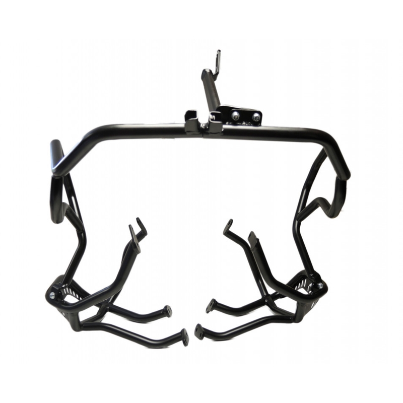 Engine guards RDMOTO matt black upper + lower for BMW R 1200 GS 2013-2019