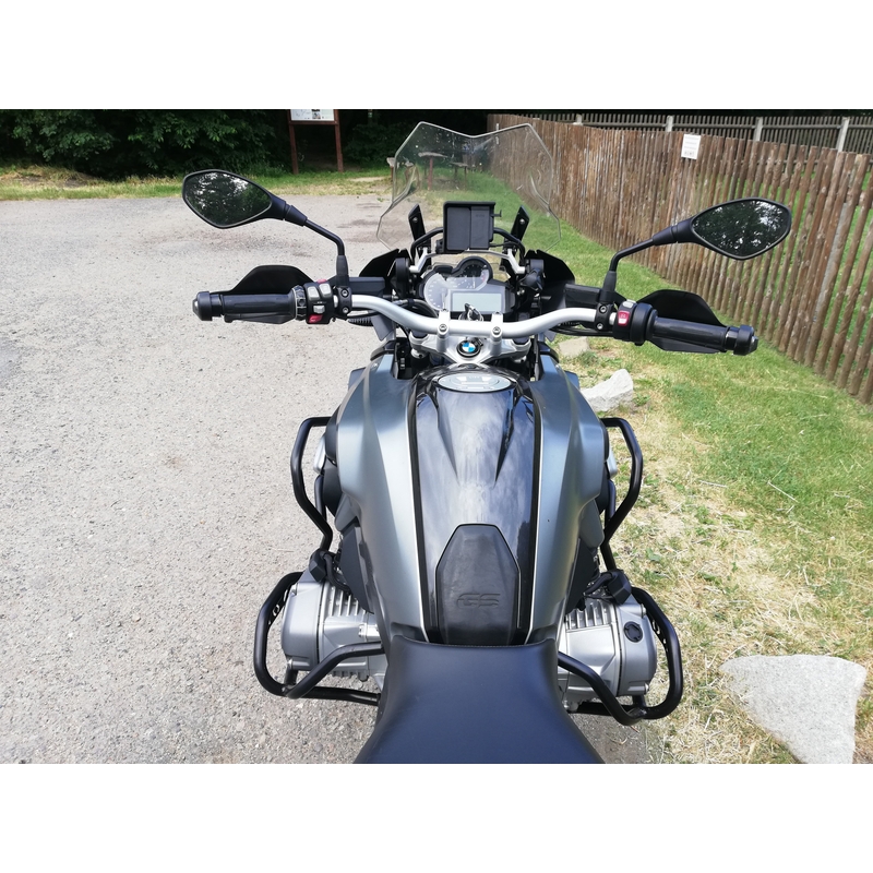 Engine guards RDMOTO matt black upper + lower for BMW R 1200 GS 2013-2019