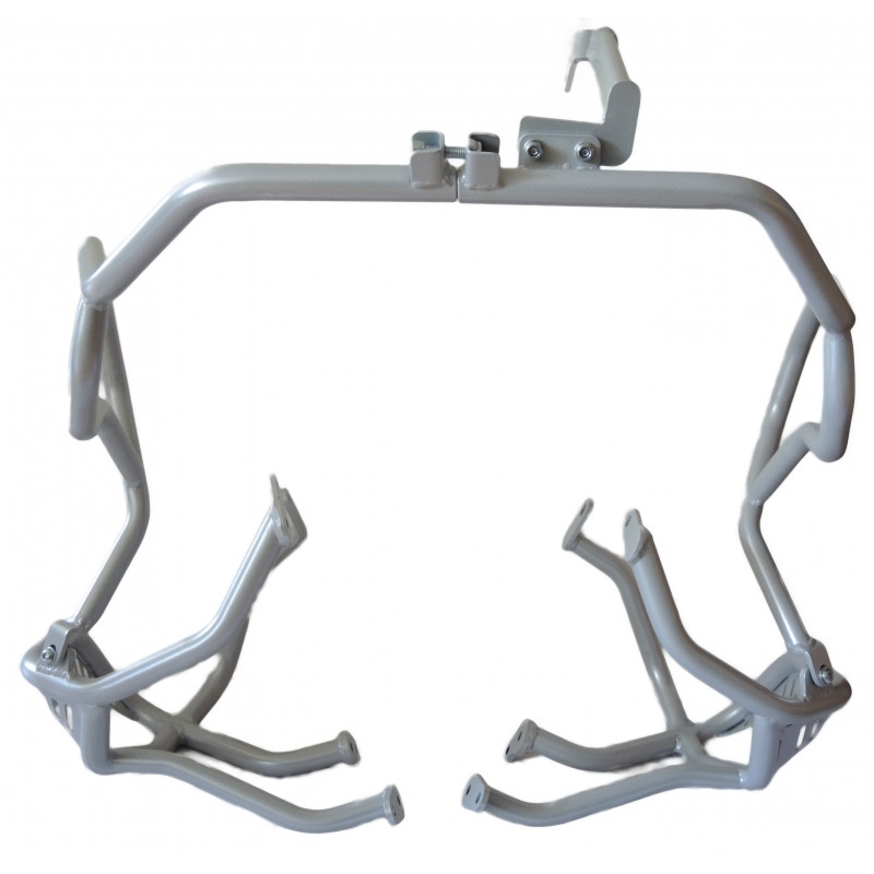 Engine guards RDMOTO silver upper + lower
