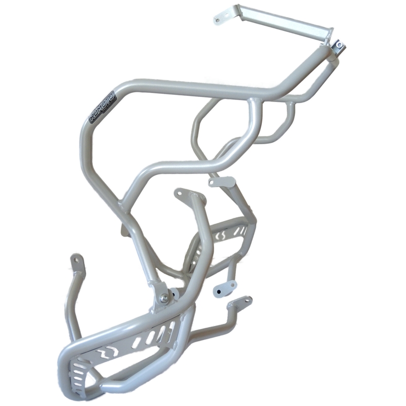 Engine guards RDMOTO silver upper + lower