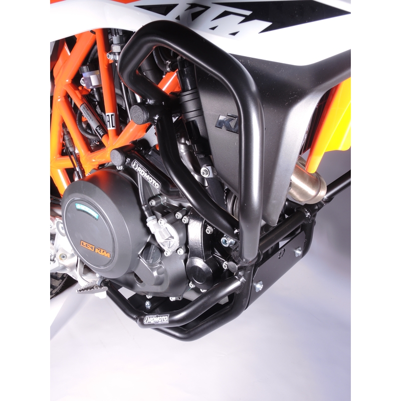 Engine guards RDMOTO matt black upper + lower