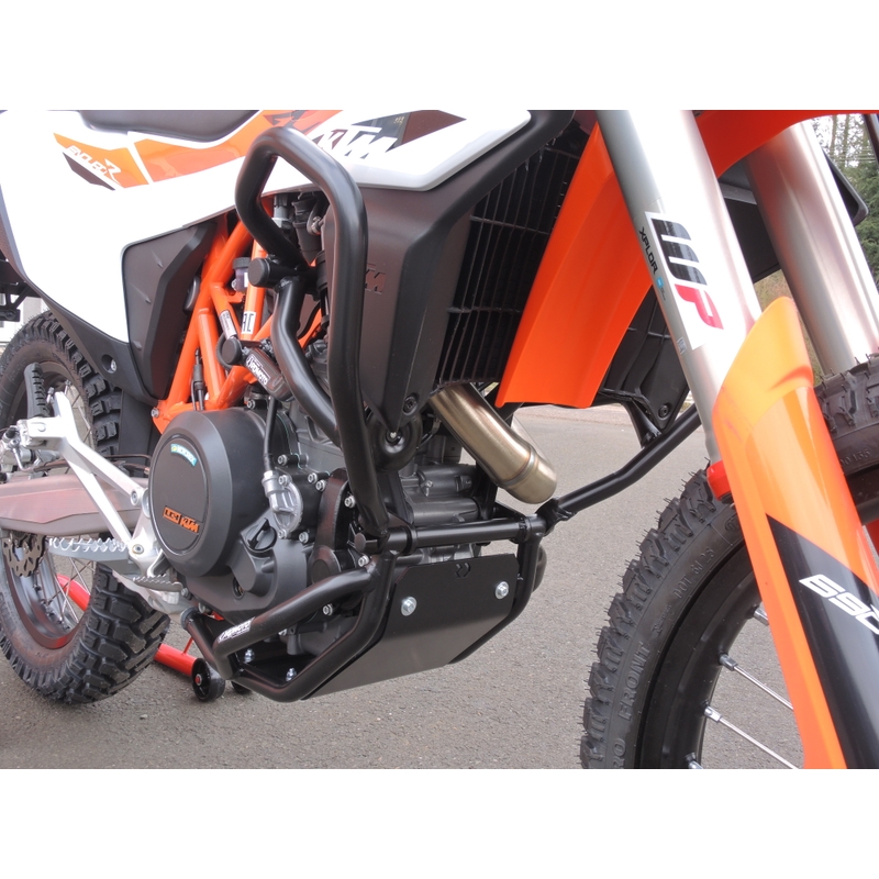 Engine guards RDMOTO matt black upper + lower