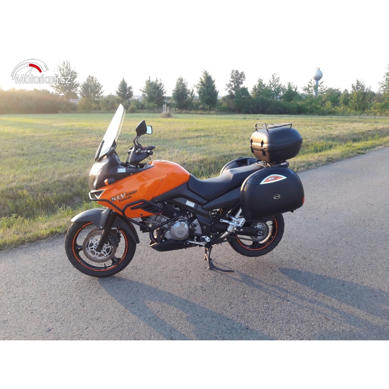 Engine guards RDMOTO matt black for KAWASAKI KLV 1000 2004-2006