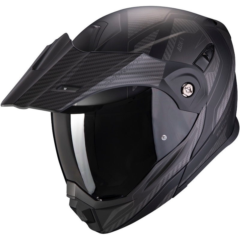 Szczękowy kask enduro Scorpion ADX-1 Tucson czarny wyprzedaż
