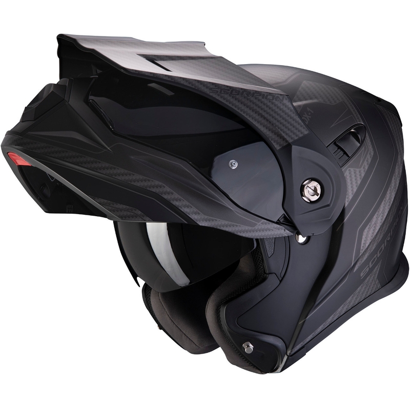 Szczękowy kask enduro Scorpion ADX-1 Tucson czarny wyprzedaż