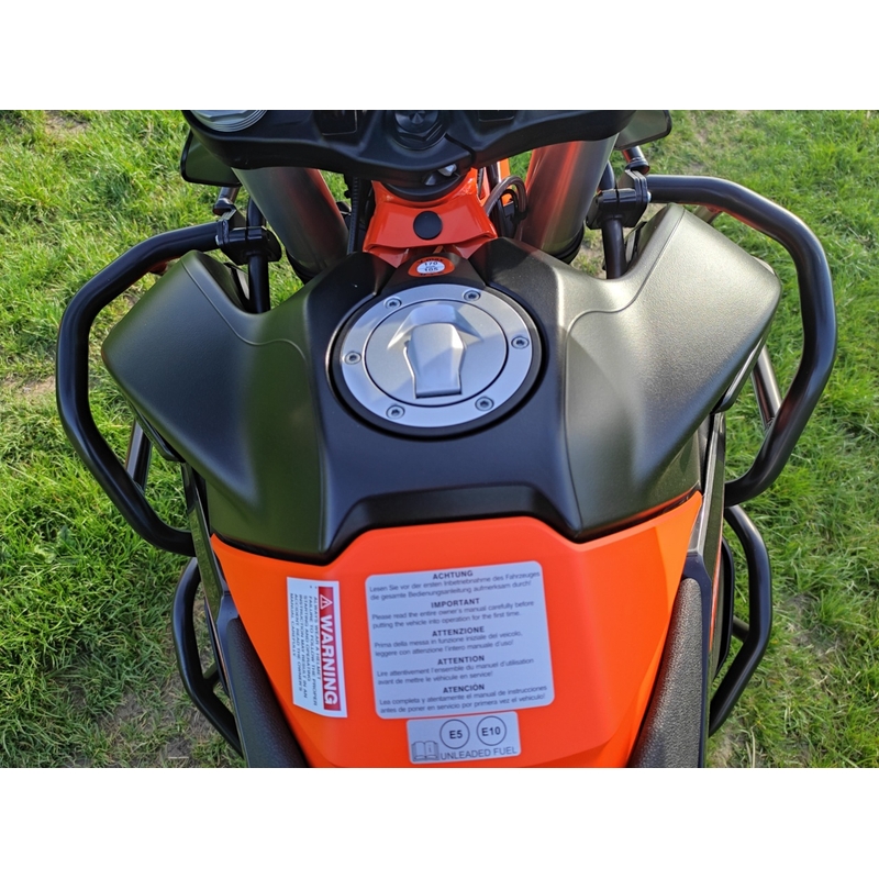 Engine guards RDMOTO matt black upper + lower for KTM Adventure 790 / R 2019-2020, KTM Adventure 890 /R/L 2021-2022