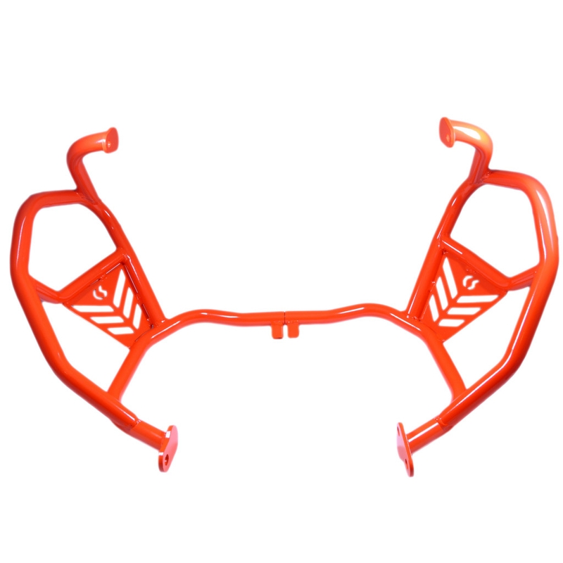Engine guards RDMOTO orange upper + lower