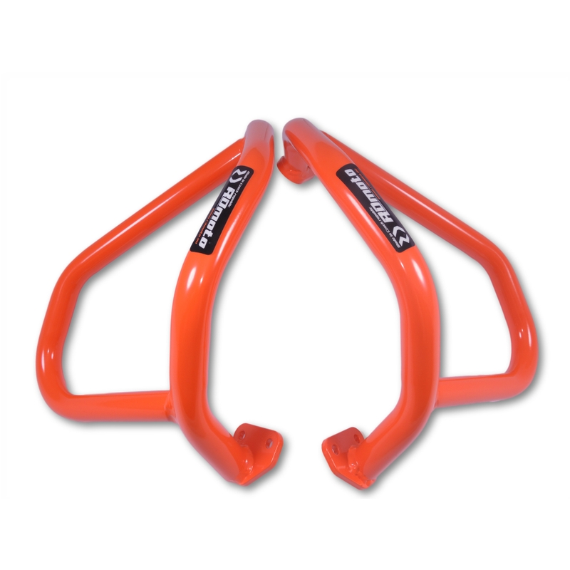 Engine guards RDMOTO orange upper + lower