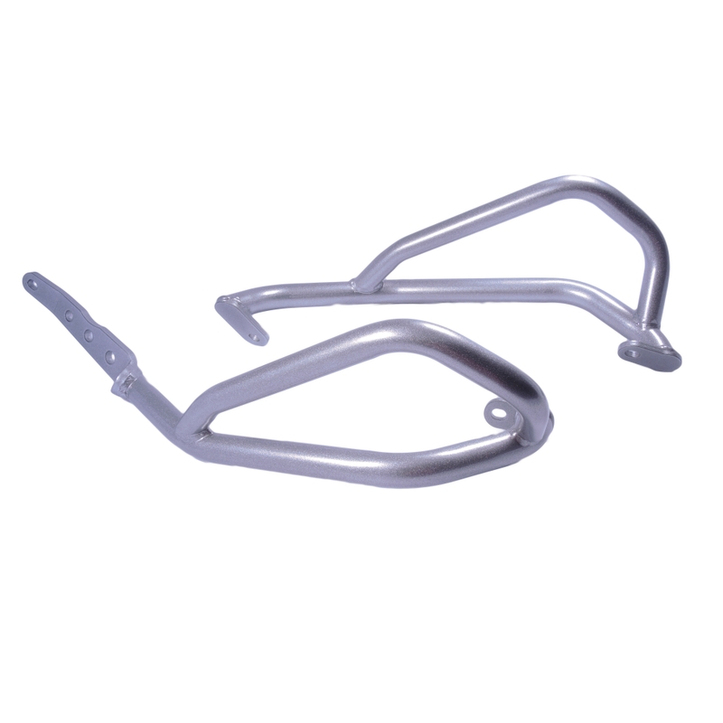 Engine guards RDMOTO silver upper + lower