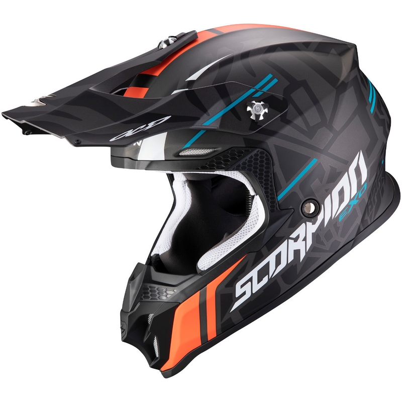 Motocrossowy kask Scorpion VX-16 Air Replica Rok II wyprzedaż