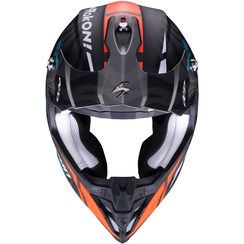Motocrossowy kask Scorpion VX-16 Air Replica Rok II wyprzedaż