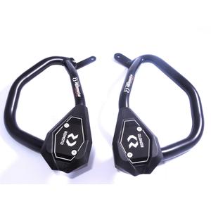 Engine guards RDMOTO CF137KDSL01K matt black for CFMOTO 650 GT, Premium 2020-2023