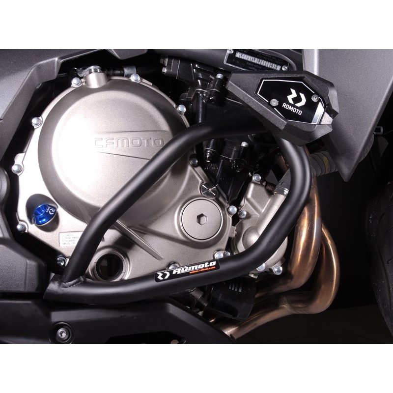 Engine guards RDMOTO matt black for CFMOTO 650 NK 2020-2023