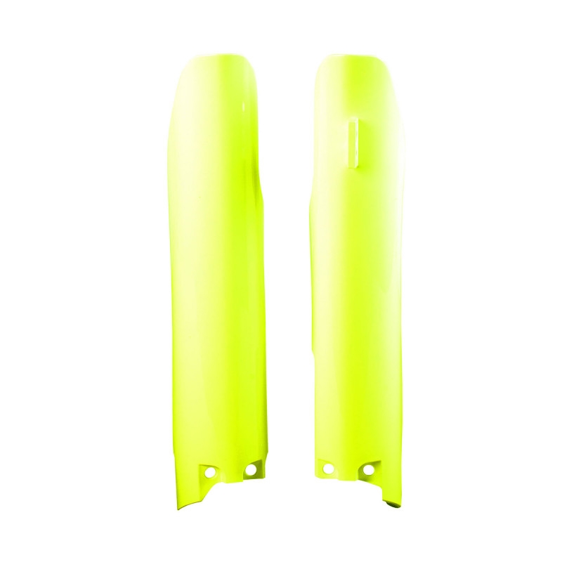 Fork Guards POLISPORT Yellow flo for SUZUKI RM-Z 250 2007-2026, SUZUKI RM-Z 450 2008-2026