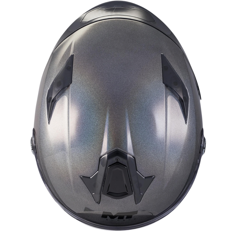 Kask motocyklowy integralny MT Targo S Special Pure T2 błyszczący wielokolorowy