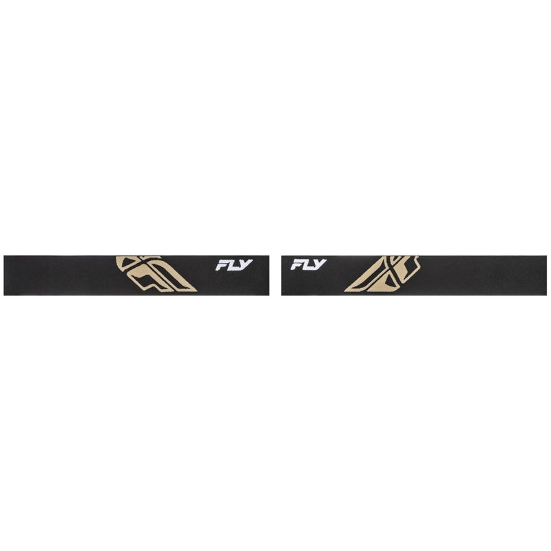 Gogle motocrossowe Fly Racing Focus czarno-khaki z przezroczystym pleksiglasem