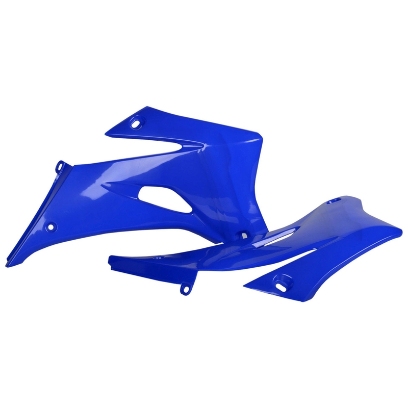 Radiator scoops POLISPORT (pair) blue Yam 98 for YAMAHA WR 250 F 2007-2014, YAMAHA WR 450 F 2007-2011 wyprzedaż
