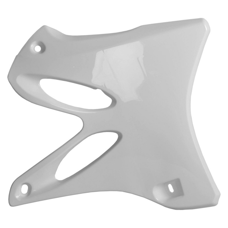 Radiator scoops POLISPORT (pair) white for YAMAHA YZ 125 2002-2014, YAMAHA YZ 250 2002-2014