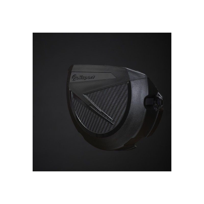 Clutch cover protector POLISPORT PERFORMANCE Black