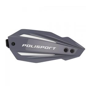 Handguard POLISPORT BULLIT FWA 8308600010 with universal mounting kit Nardo Grey
