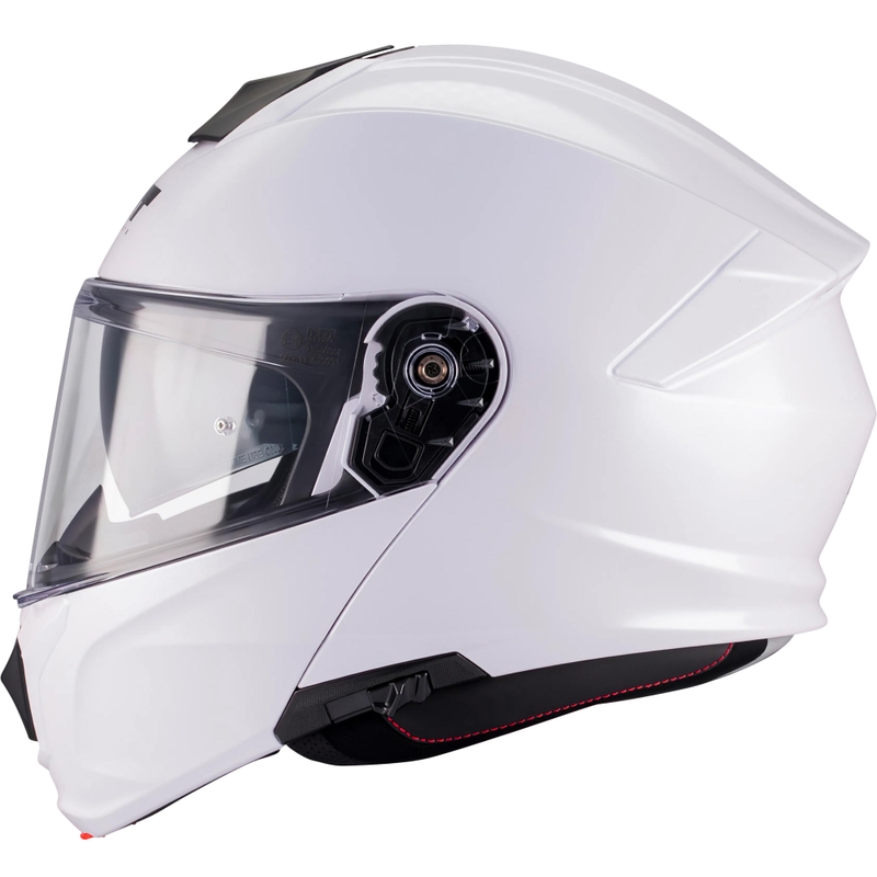 Kask motocyklowy typu flip-up MT Genesis R SV A0 biały