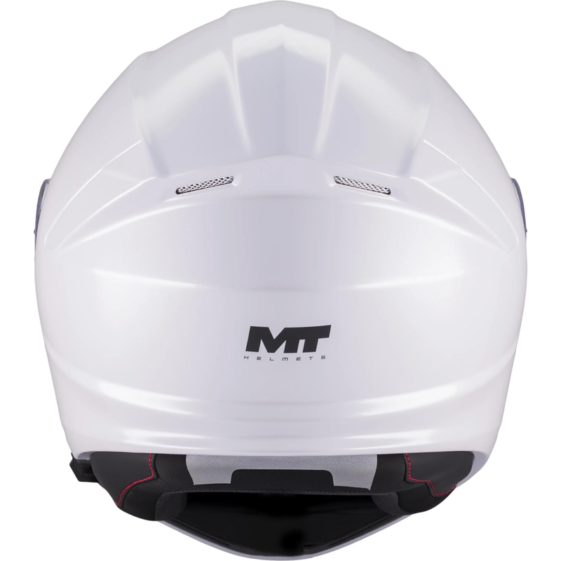 Kask motocyklowy typu flip-up MT Genesis R SV A0 biały