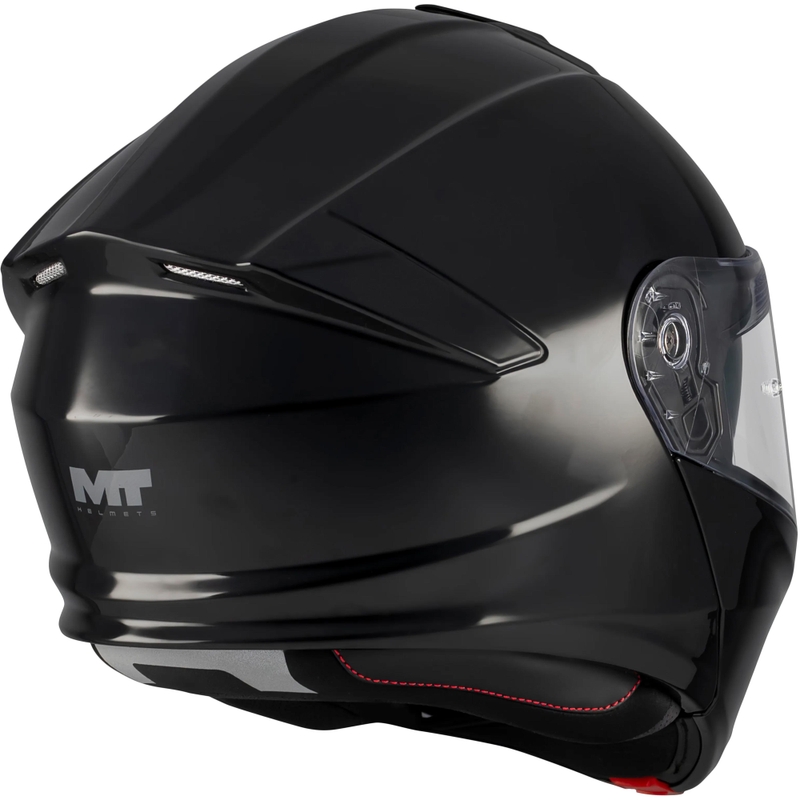 Kask motocyklowy typu flip-up MT Genesis R SV A1 czarny