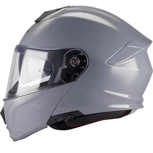 Kask motocyklowy typu flip-up MT Genesis R SV A12 szary