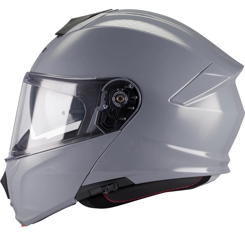 Kask motocyklowy typu flip-up MT Genesis R SV A12 szary