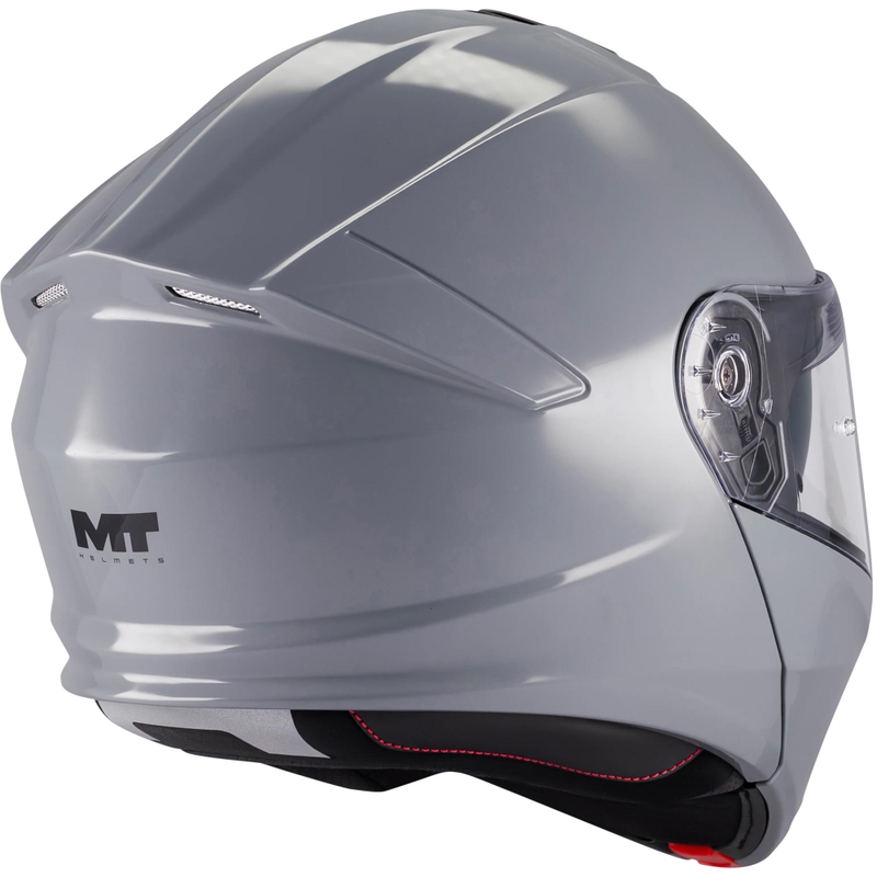 Kask motocyklowy typu flip-up MT Genesis R SV A12 szary
