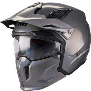 Kask motocyklowy modułowy MT Streetfighter SV S Special Pure T2 błyszczący wielokolorowy