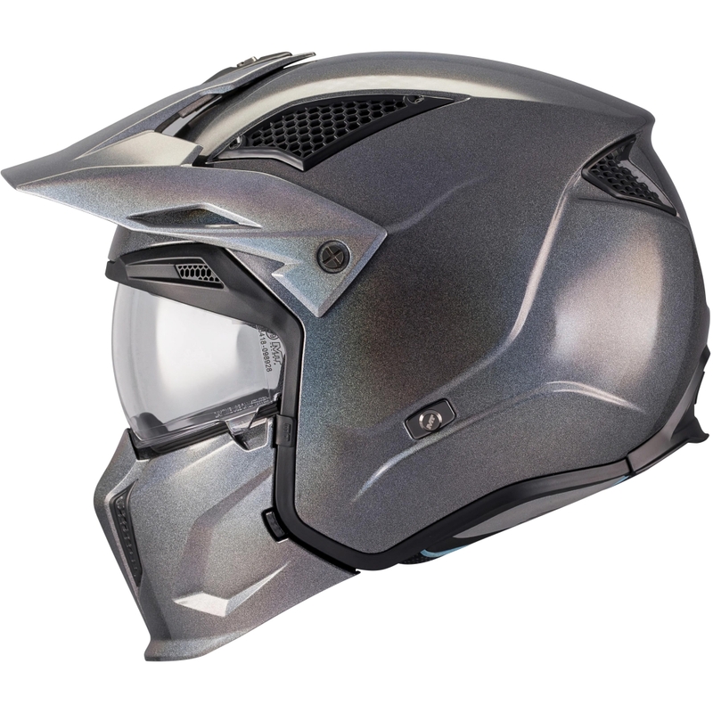 Kask motocyklowy modułowy MT Streetfighter SV S Special Pure T2 błyszczący wielokolorowy