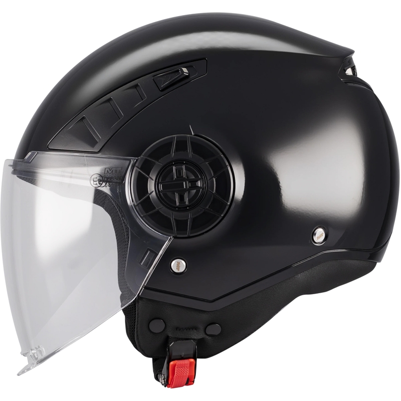 Kask motocyklowy otwarty MT Aeris Pure A1 czarny
