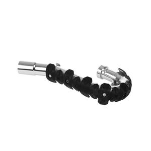 Exhaust head pipe guard POLISPORT ARMADILLO short black
