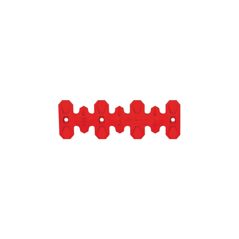 Exhaust head pipe guard POLISPORT ARMADILLO short red