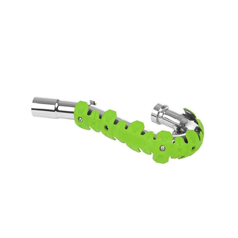 Exhaust head pipe guard POLISPORT ARMADILLO short green