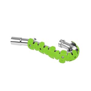 Exhaust head pipe guard POLISPORT ARMADILLO long green