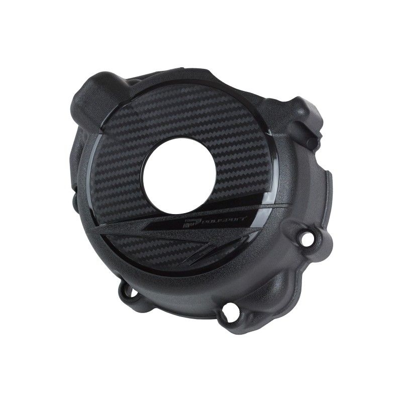 Ignition cover POLISPORT Black for SUZUKI DR-Z 400 2000-2007