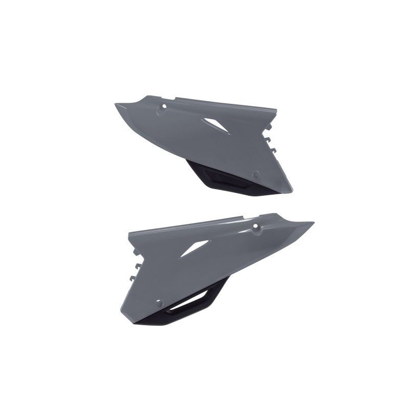 Side Panels POLISPORT restyling nardo grey for HONDA CR 125 R 2002-2007, HONDA CR 250 R 2002-2007