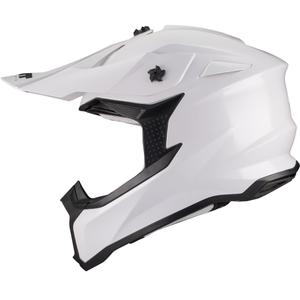 Kask motocrossowy MT Falcon S Pure A0 biały