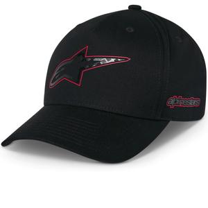 Czapka z daszkiem Alpinestars Carbon Fiber w kolorze czarnym
