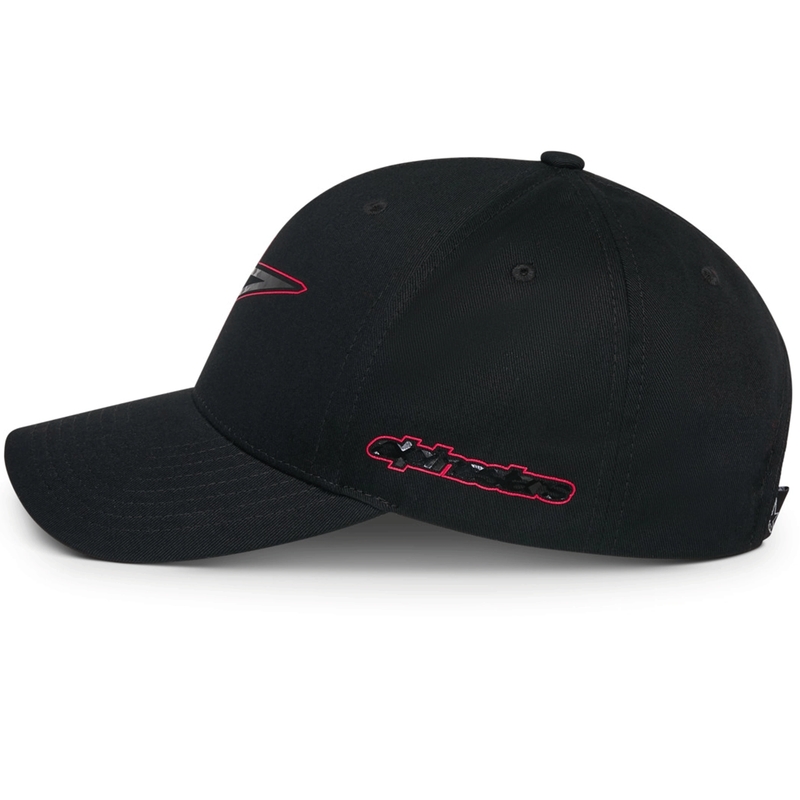 Czapka z daszkiem Alpinestars Carbon Fiber w kolorze czarnym