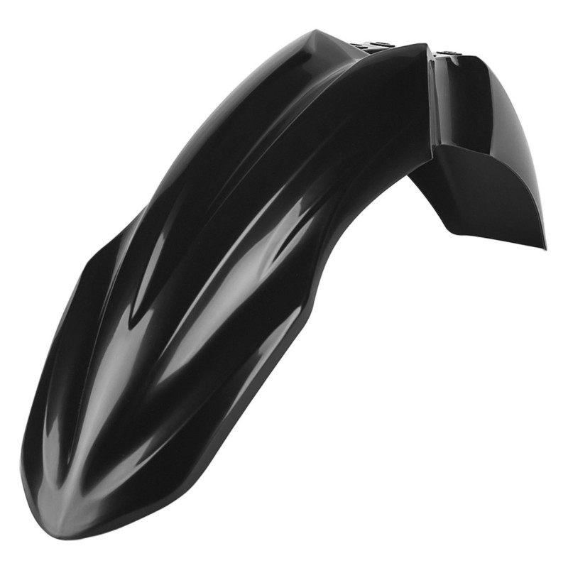 Front fender POLISPORT black for KAWASAKI KX 250 (F) 4T 2013-2016, KAWASAKI KX 450 (F) 2013-2015