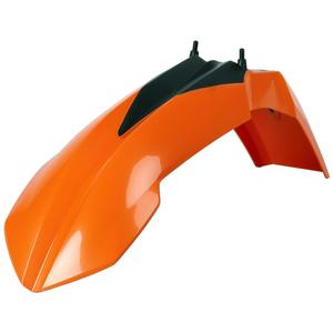 Front fender POLISPORT 8571500001 orange KTM for KTM SX 65 2009-2011