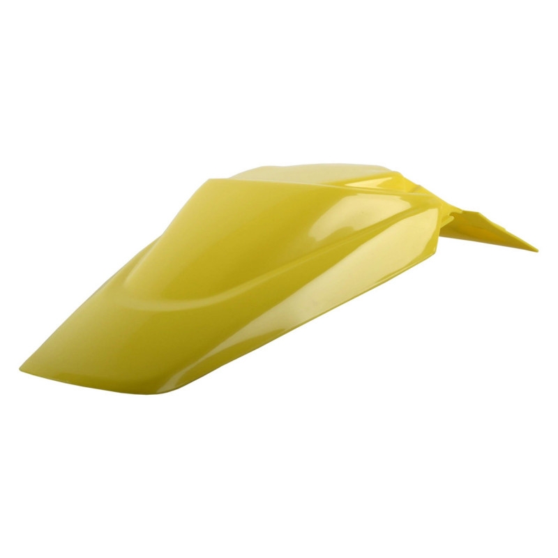 Rear fender POLISPORT yellow RM 01 for SUZUKI RM 65 2003-2005, SUZUKI DR-Z 110 2003-2006