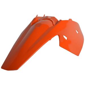Rear fender POLISPORT 8561300002 orange KTM